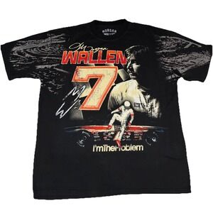 Morgan Wallen T Shirt XL Stock Car AOP I'm The Problem Tour Merch NEW *spot